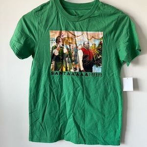 Elf “Santaaaaa!!!” Green T-shirt